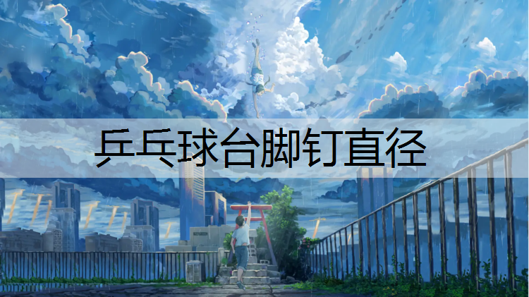 乒乓球台脚钉直径